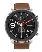 Amazfit GTR Smartwatch (Brown Strap, 47mm)