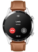 Huawei Watch GT 2 (46mm) Smartwatch (Brown Strap)