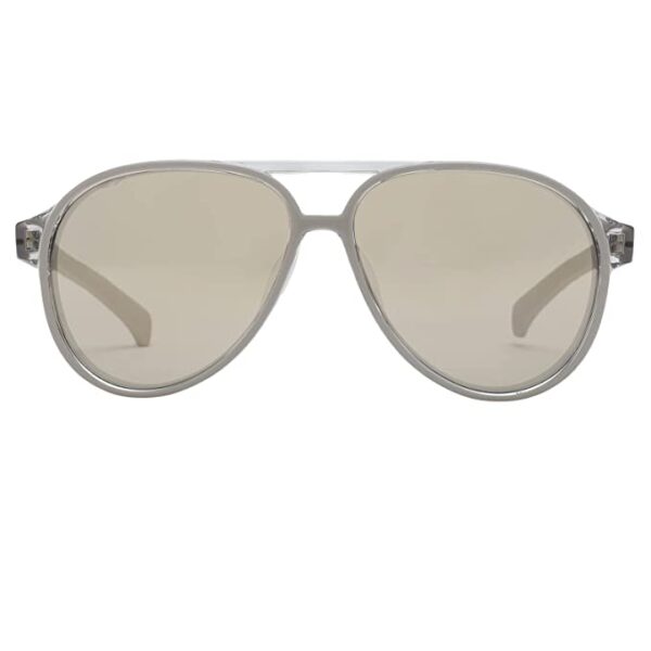 Calvin Klein Jeans Mirrored Aviator Unisex Sunglasses - ( CKJ 805AF 108 59 S |59| Silver Color Lens ) - Image 2