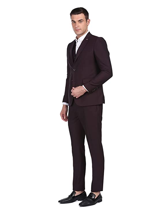 Arrow Men Business Suit Pants Set - Image 3