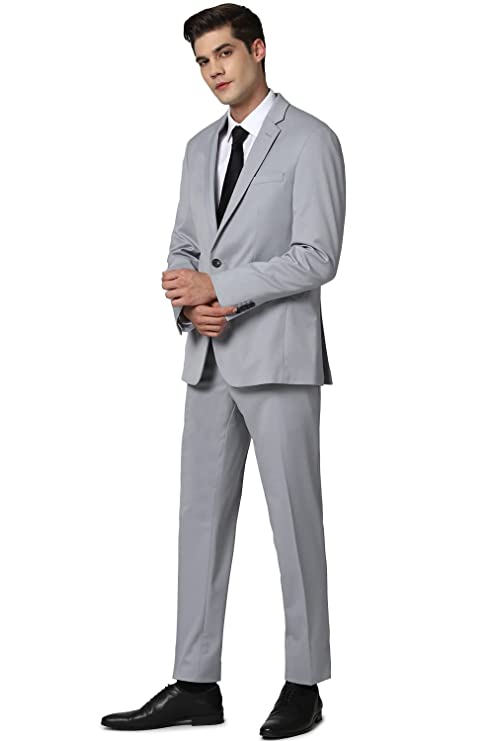 Peter England Men's Polyester Blend Two Piece Suit-Dress Set - Image 3