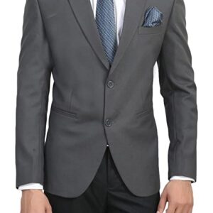 MANQ Men's Slim Fit Formal/Party Blazer