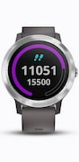 Garmin Vivoactive 3 Element Smartwatch (Grey Strap, 30mm)