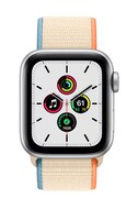 Apple Watch SE GPS + Cellular Smartwatch (Pink Sand Strap, 44mm)